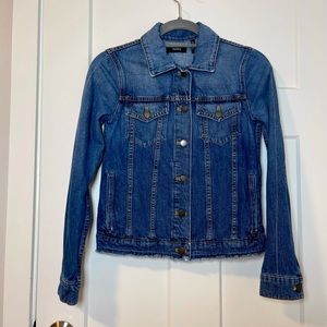 Theory Jean jacket size XS excellent preowned condition!